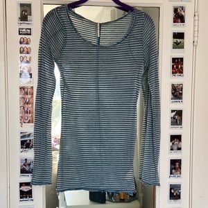 ASO Violet Harmon Free People Henley alt color